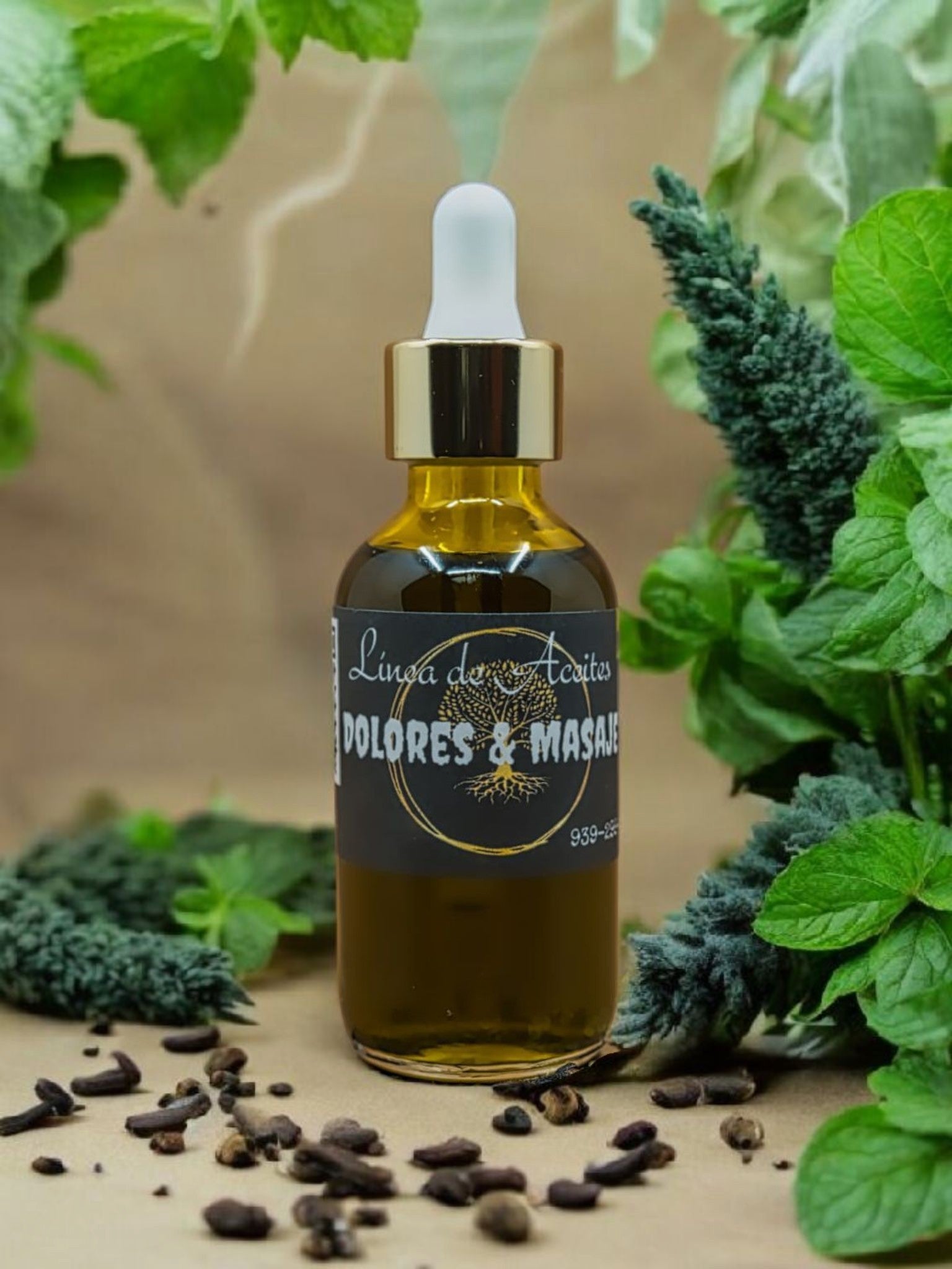 Aceite: Dolores & Masaje