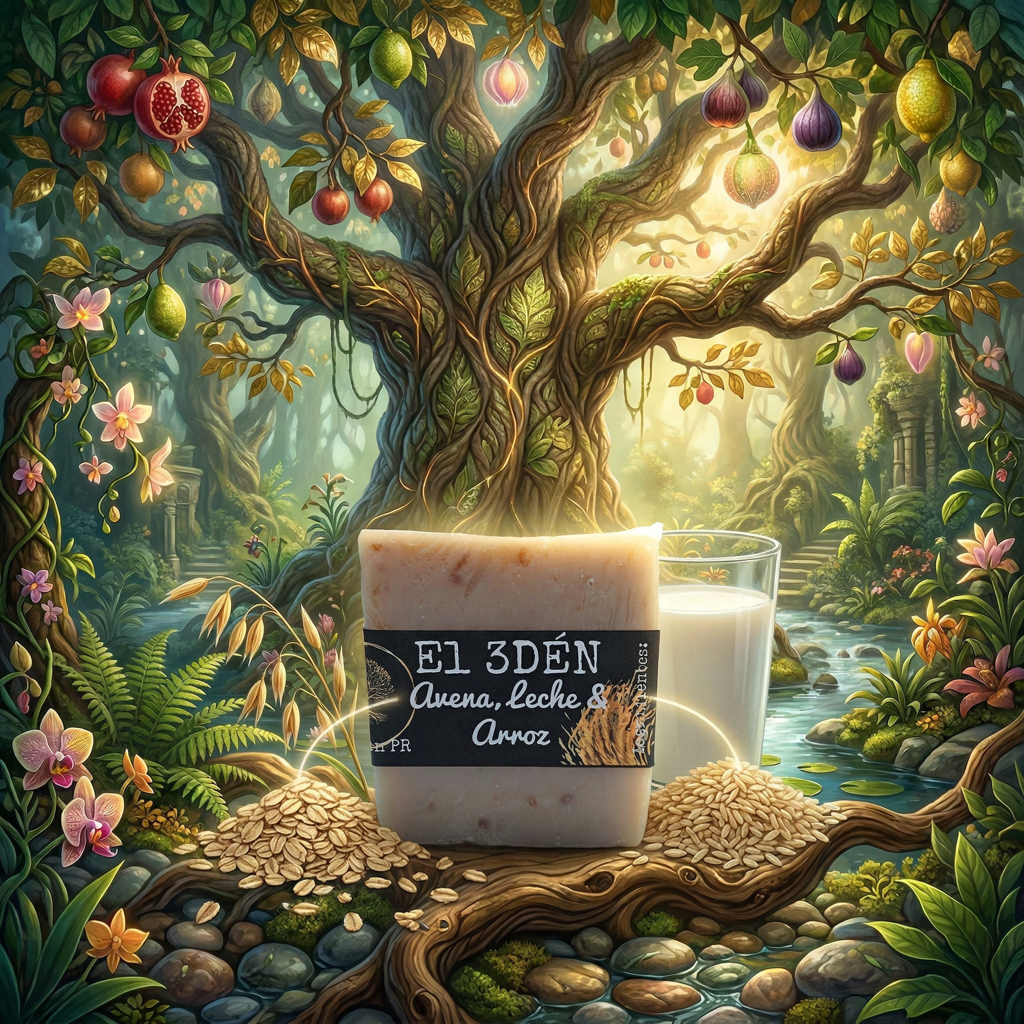 Jabón - Avena, Leche & Arroz