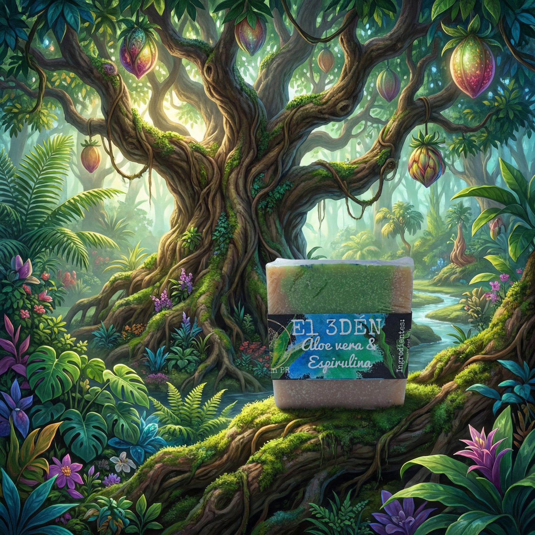 Jabón - Aloe vera & Espirulina